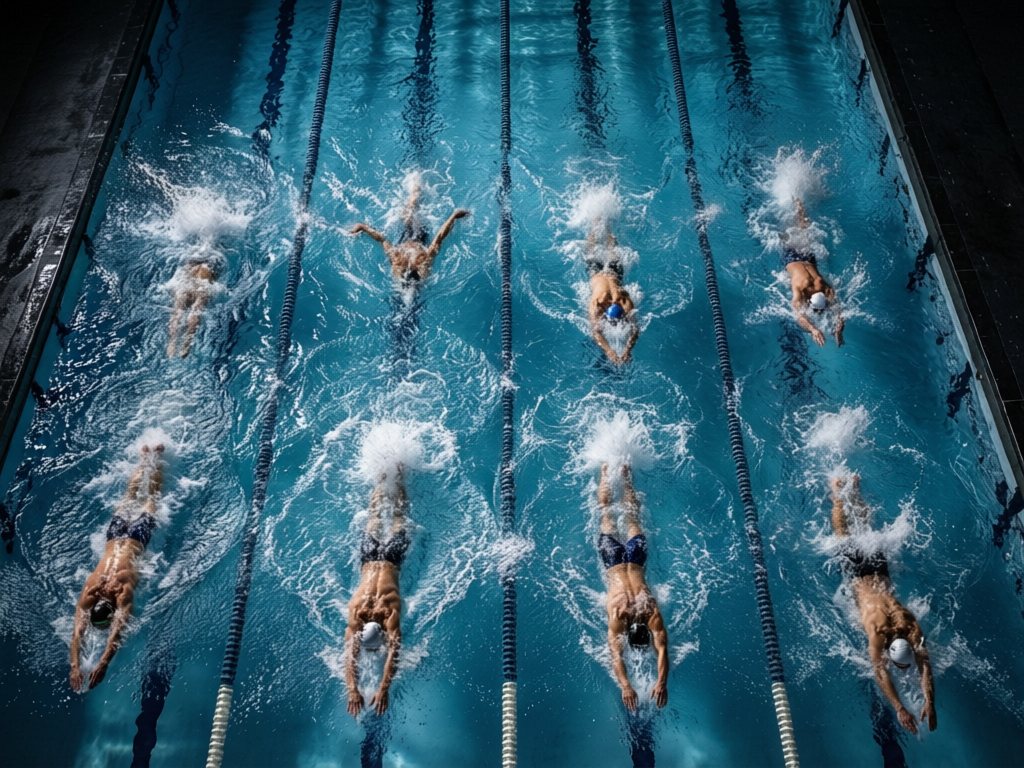 世锦赛100米自由泳战术台：潘展乐的推进路线与波波维奇的应对方式